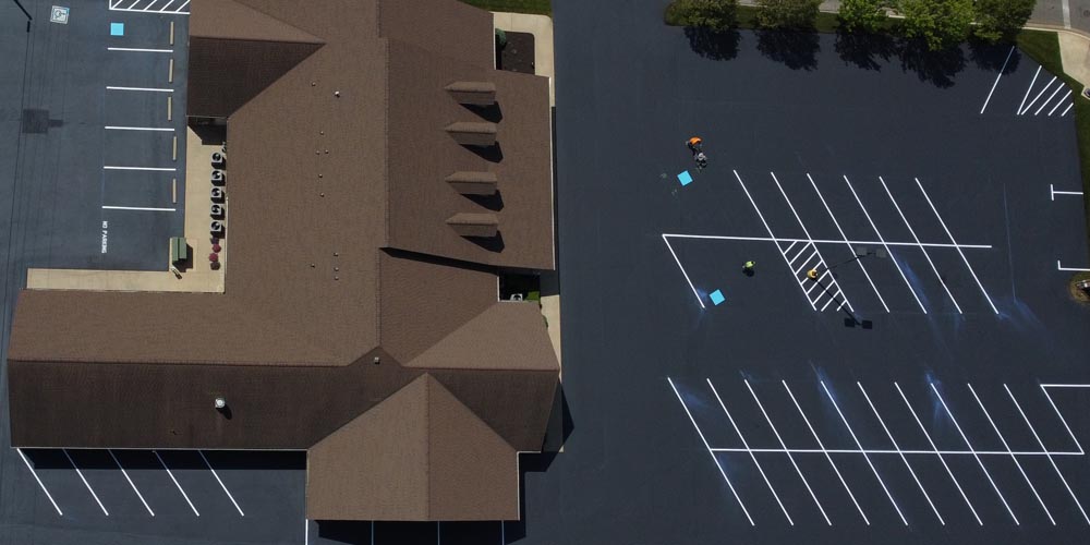 ranger materials asphalt paving project